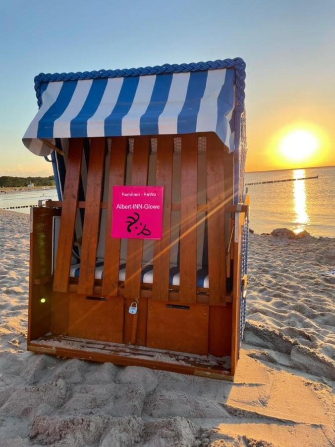 Albert-Inn-Glowe - Barrierefrei & 3 Schlafzimmer & Coworking & Strandkorb-Saisonal & Sauna Im Haus & Fahrraeder Exteriér fotografie